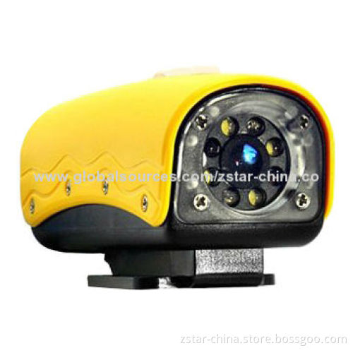 720P Waterproof Sports Camera with Night Version, 5.0MP CMOS Sensor Effective Pixels
